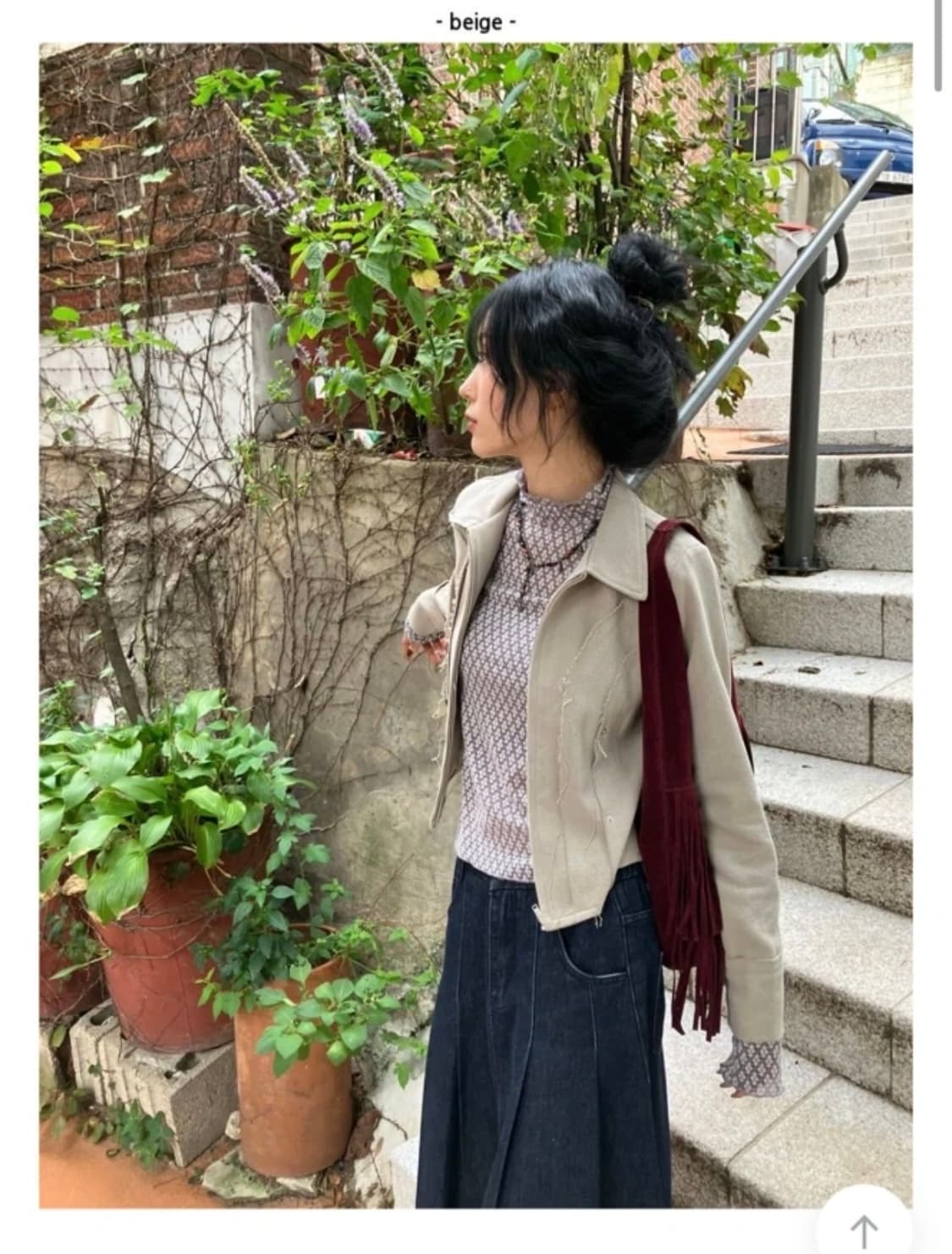 모래하우스 아웃솔 러프 집업 Free 베이지 (폴라티 같이 구매 가능) 상품이미지1