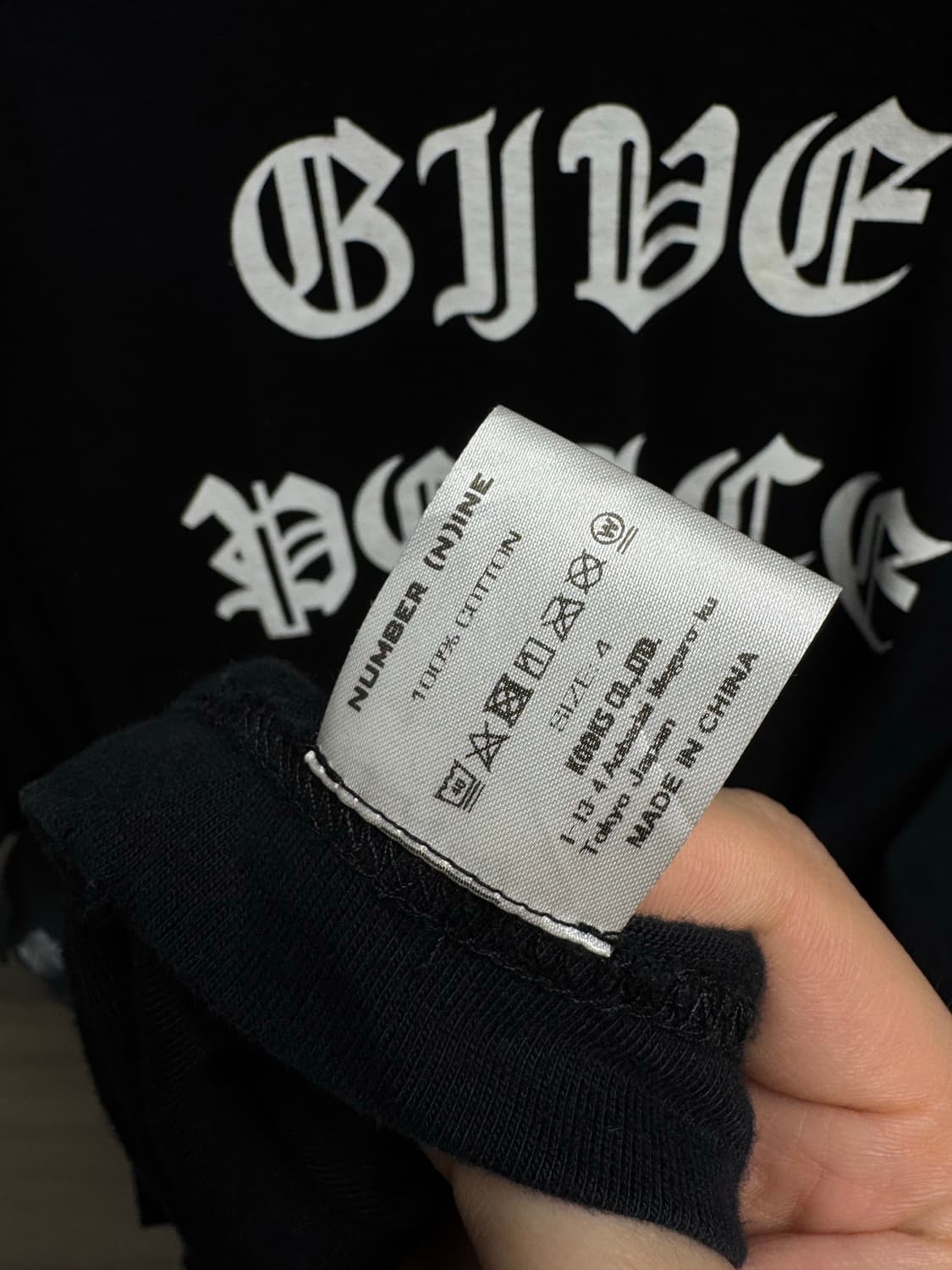 Number Nine T shirt 상품이미지3