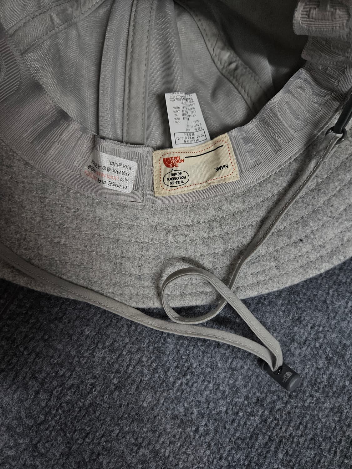 노스페이스 어린이 벙거지 모자(급처) 상품이미지2