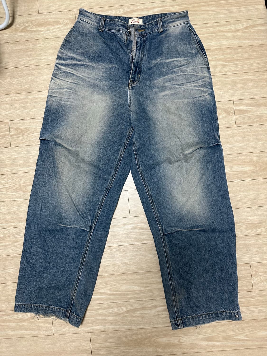 etce 워시드 배기진 상품이미지3