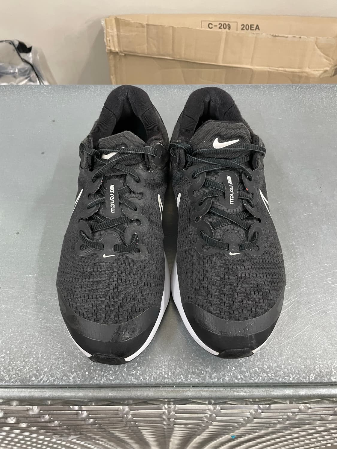 나이키 리뉴 런3 블랙 화이트 250 상품이미지5