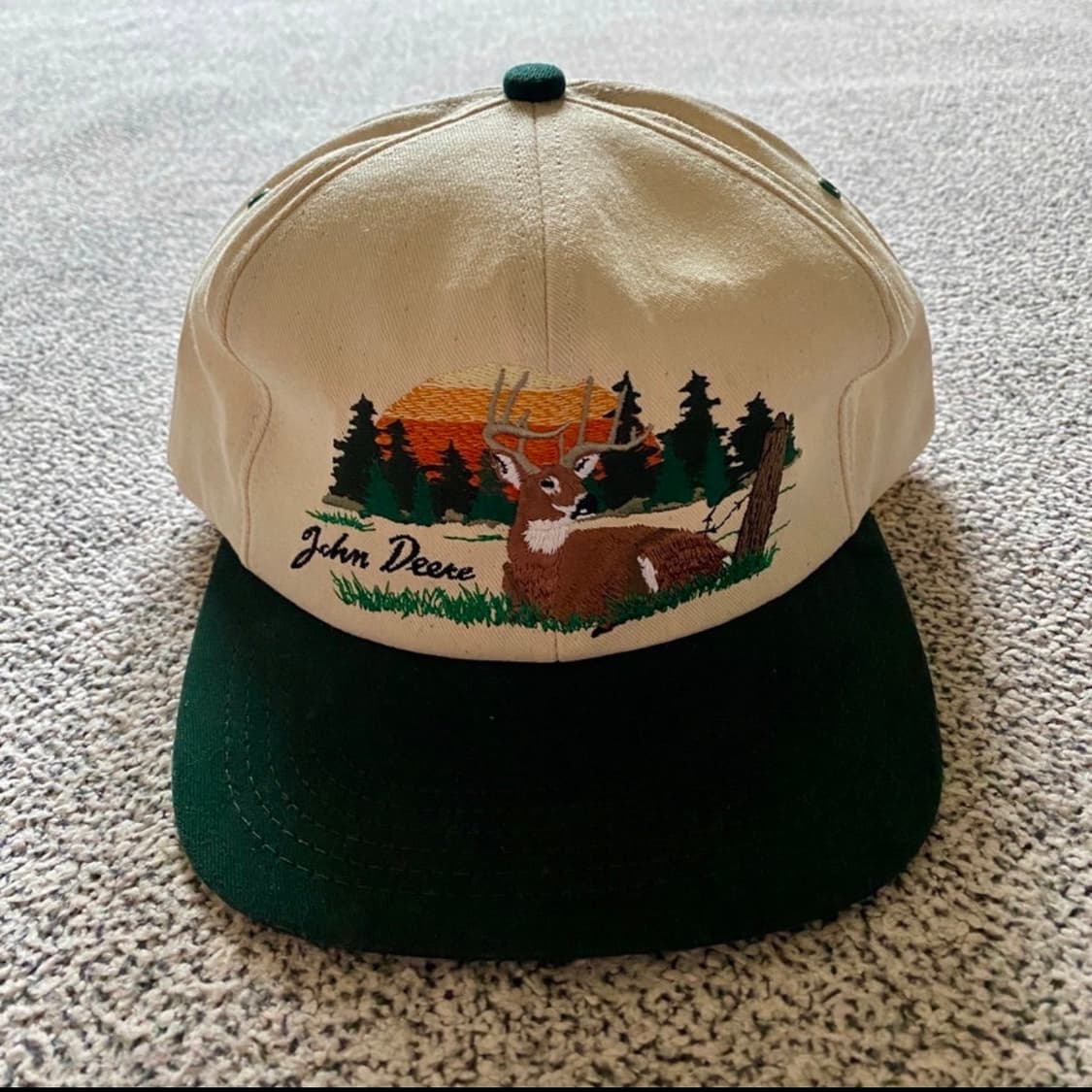 90s 존디어 K-Products 선셋 스냅백 made in usa 상품이미지1