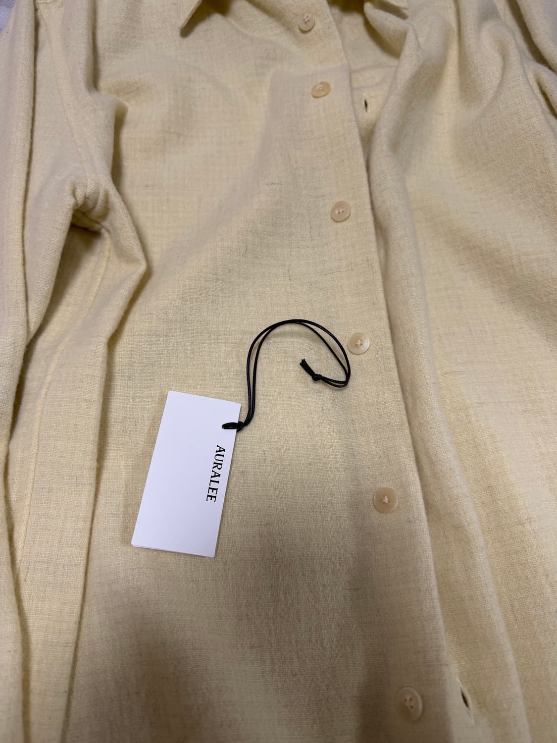 (3)오라리 울 캐시미어 셔츠 상품이미지3