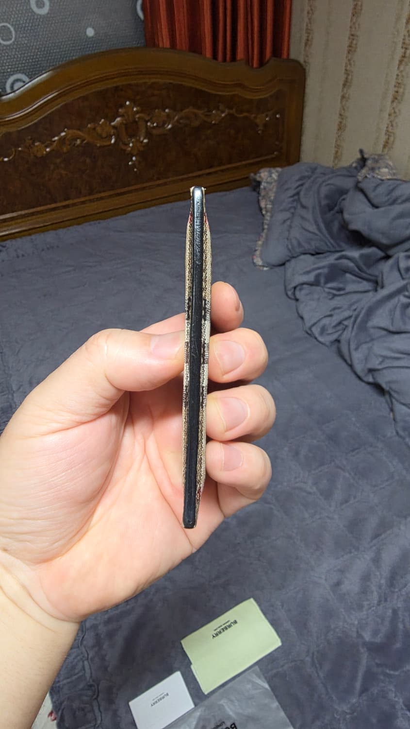 (정품) 버버리 빈티지 체크 카드지갑/남녀공용/개인/팝니다. 상품이미지8