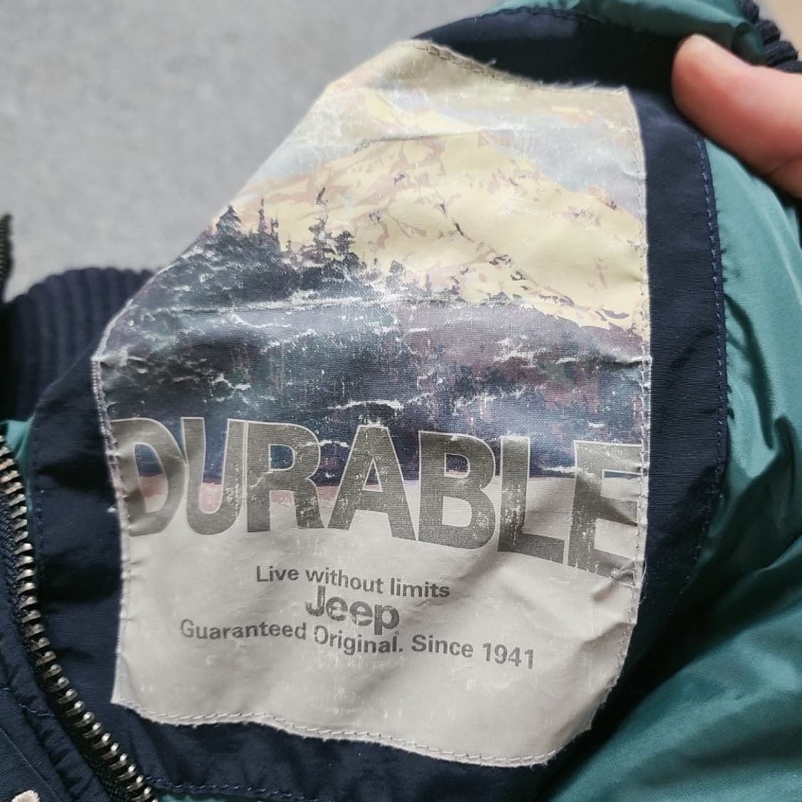 [95] Jeep 지프 패치 퀼팅 자켓 점퍼 상품이미지4