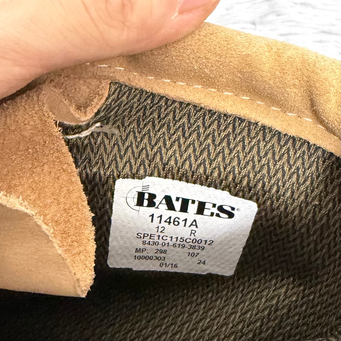 (미사용) Bates 데저트 부츠 사막화 상품이미지10