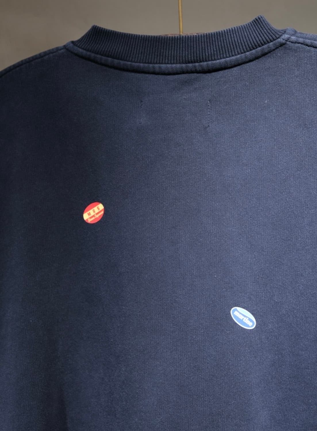 마틴로즈 블랙 워시드 집업 S (100) 상품이미지4