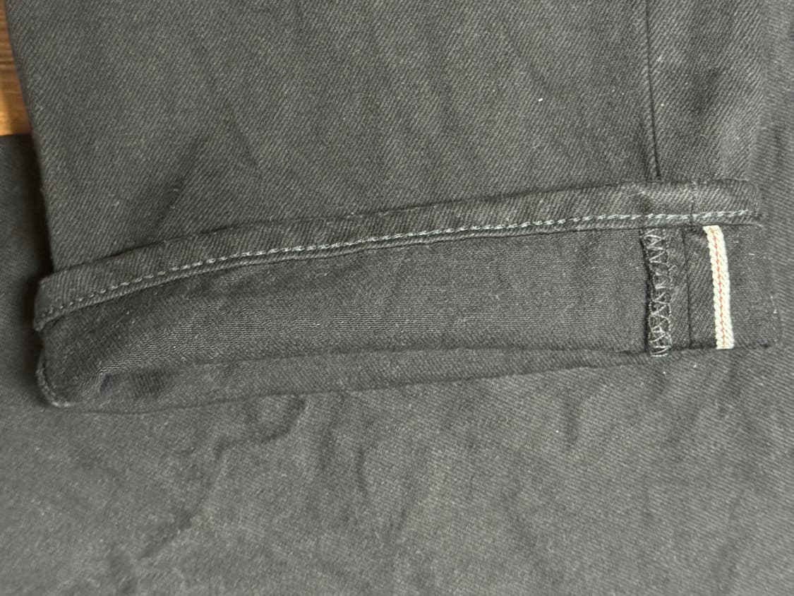 아웃스탠딩 50년대 라이더 셀비지 데님셋업 상품이미지8