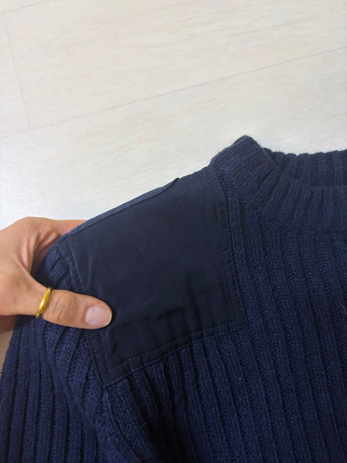 페이우 울니트 상하의 세트 44,55 정품  상품이미지3