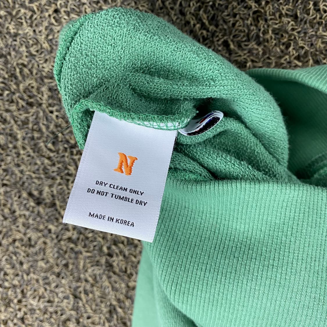 네더월드 빅로고 그린 후드 티 상품이미지6