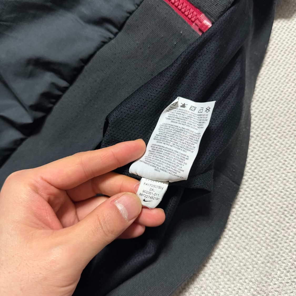 나이키 빅로고 바람막이 자켓 상품이미지3