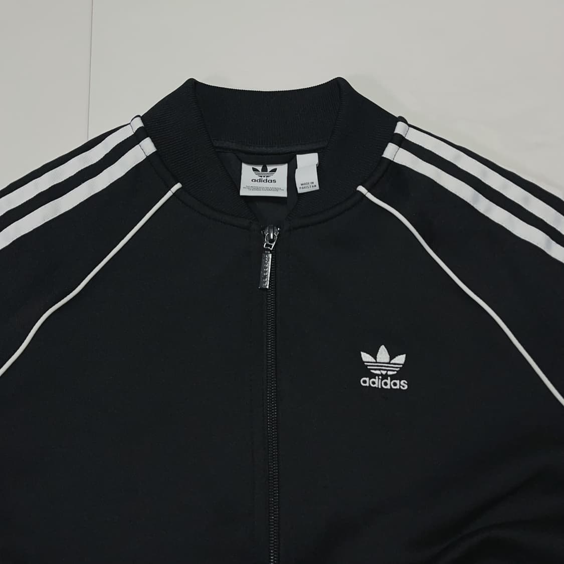 [정품] 아디다스 블랙 트레포일 투웨이 져지 [ M ] 상품이미지4
