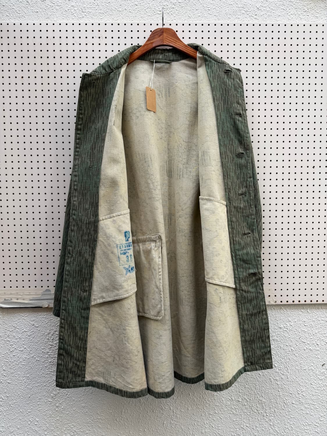 1960s CZECH ARMY RAIN DROP 60s 체코군 필드자켓 상품이미지9