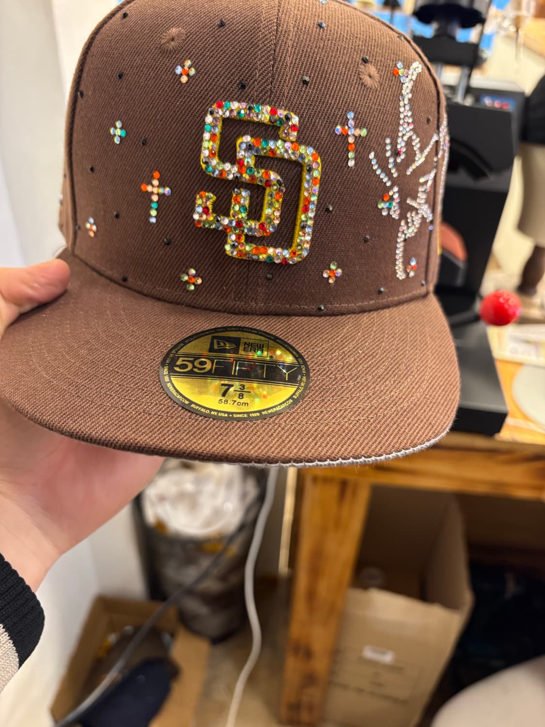 뉴에라 샌디에이고 커스텀 캡 상품이미지6