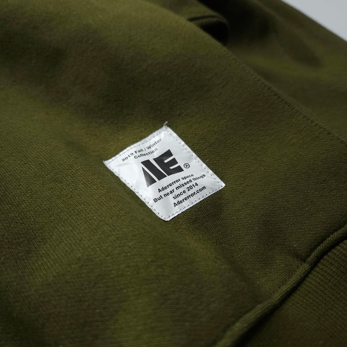 아더에러 스톤 로고 박시핏 후드 집업 (XL) 상품이미지8