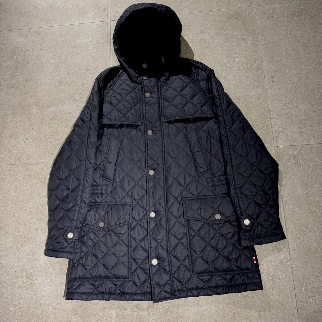 버버리 퀼팅 후드코트 XL 상품이미지1