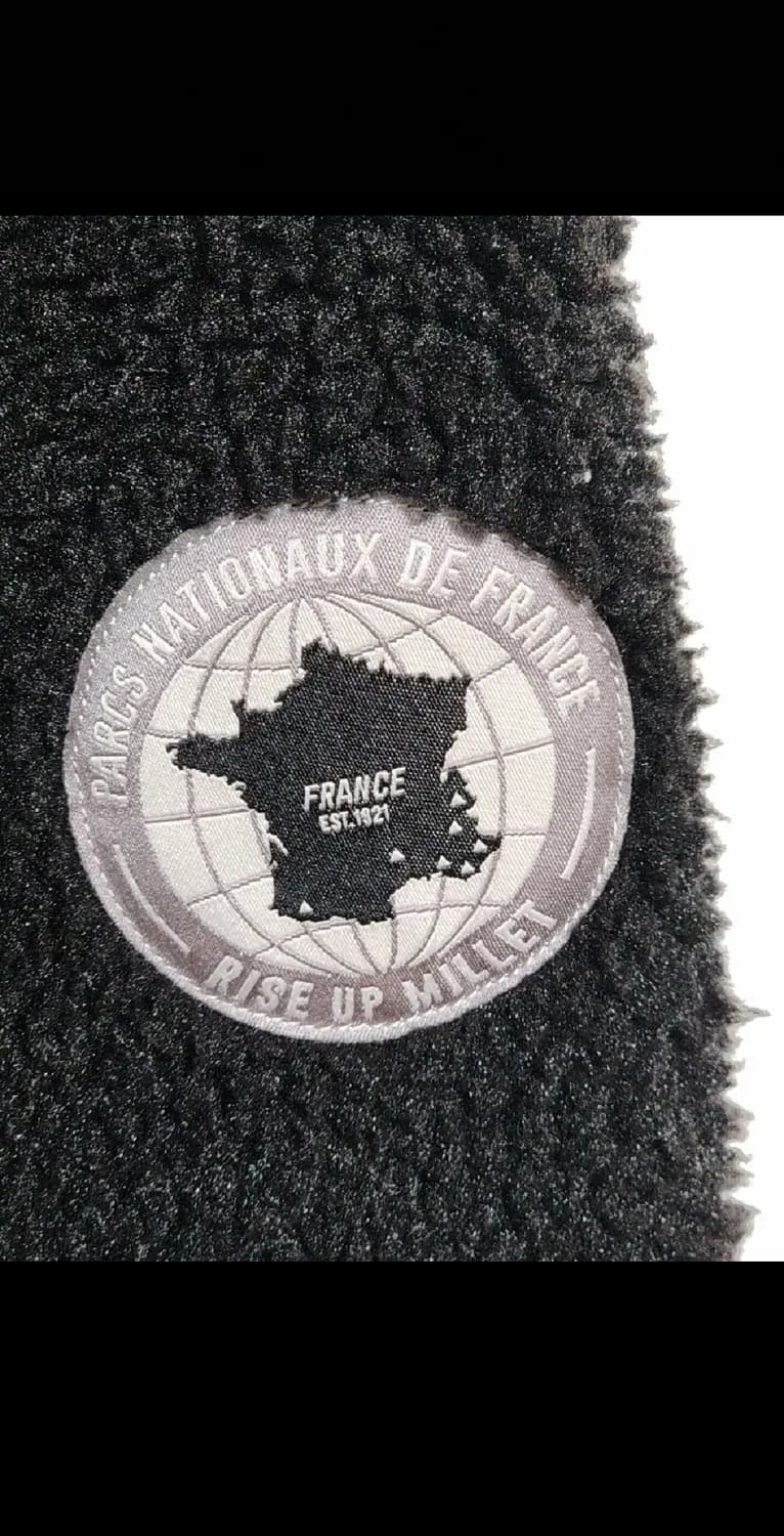 (100) 밀레 후리스 점퍼 블랙 뽀글이 플리스 자켓  상품이미지5