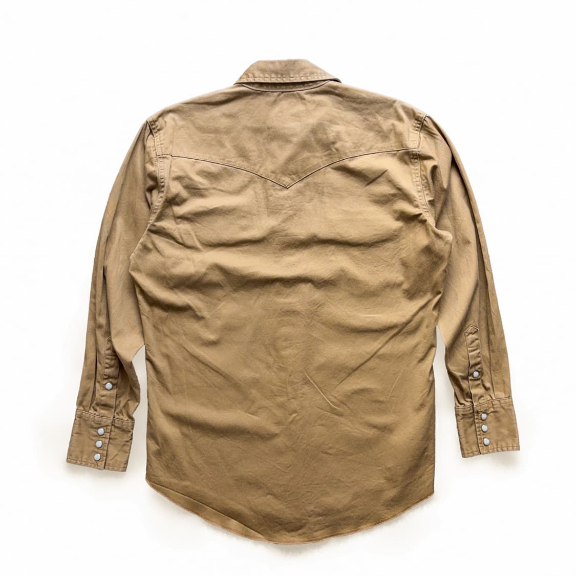 랭글러 Wrangler 솔리드 브라운 웨스턴 셔츠 상품이미지6