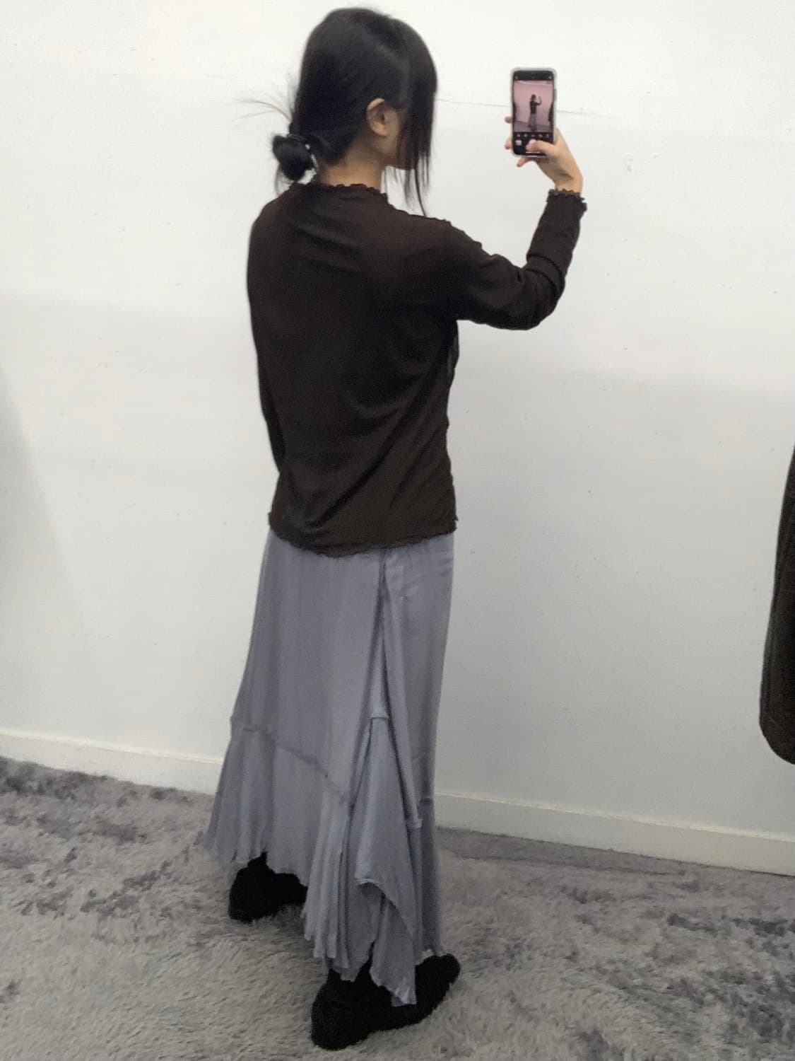 랑방 shift long sk 상품이미지6