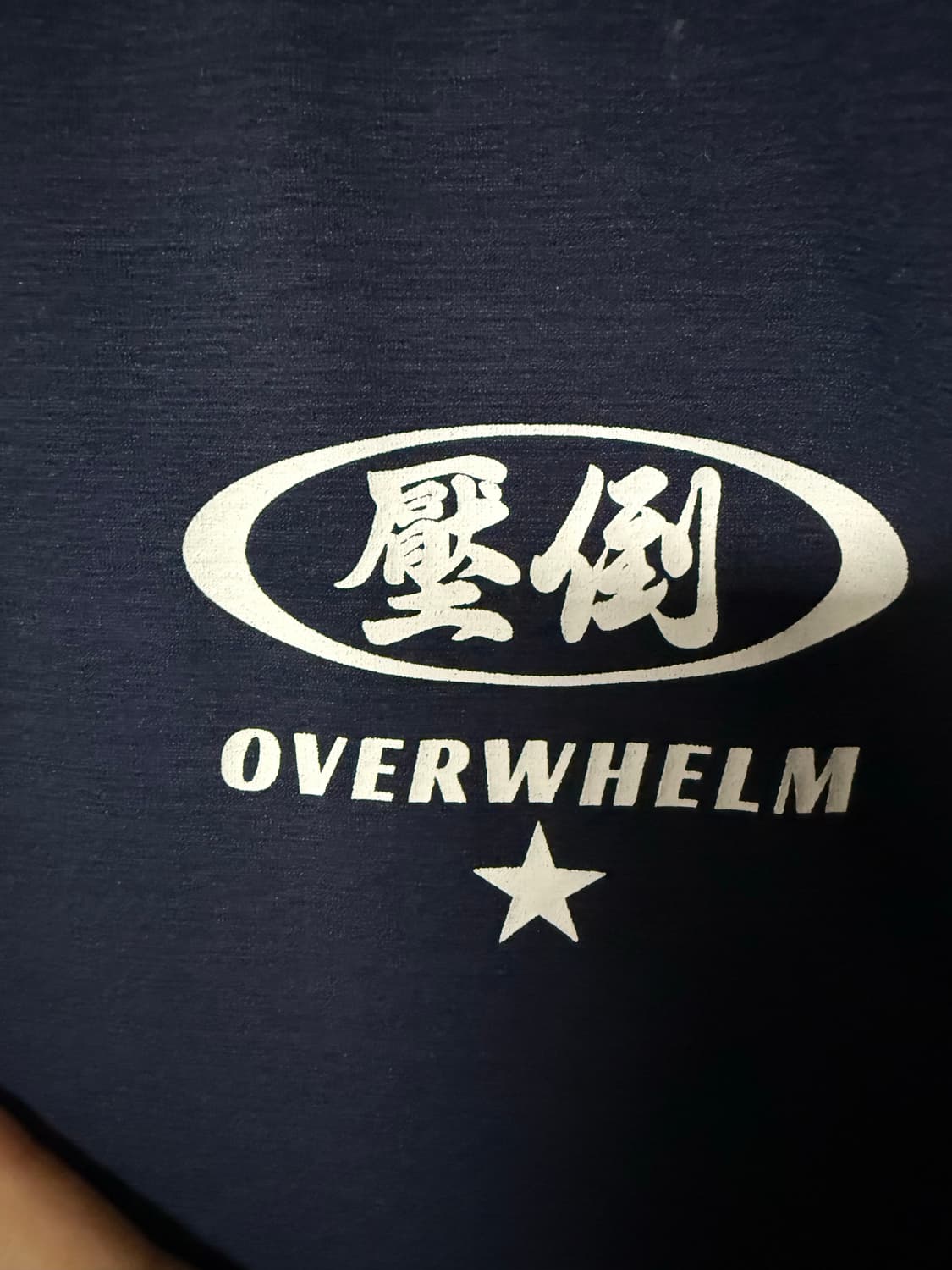 압도 네이비 반팔티 xl 상품이미지2