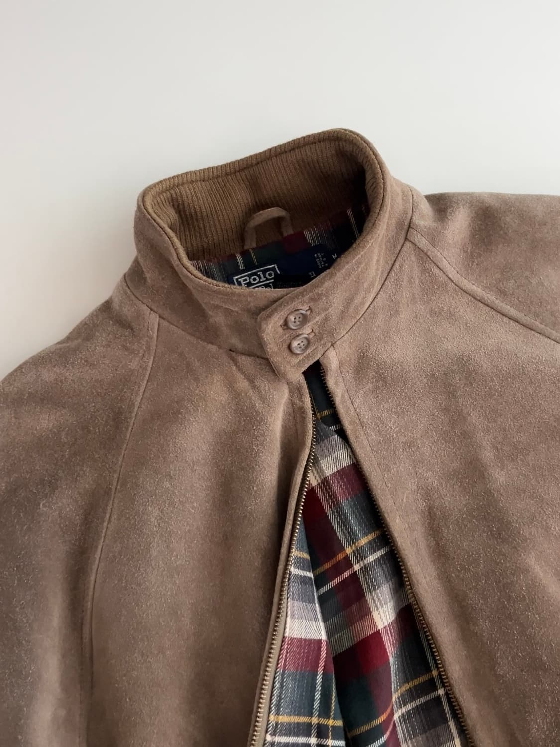 폴로 랄프로렌 스웨이드 자켓 M 상품이미지3