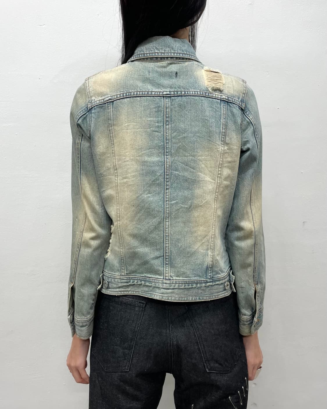 chu xxx cubic denim jacket  상품이미지3