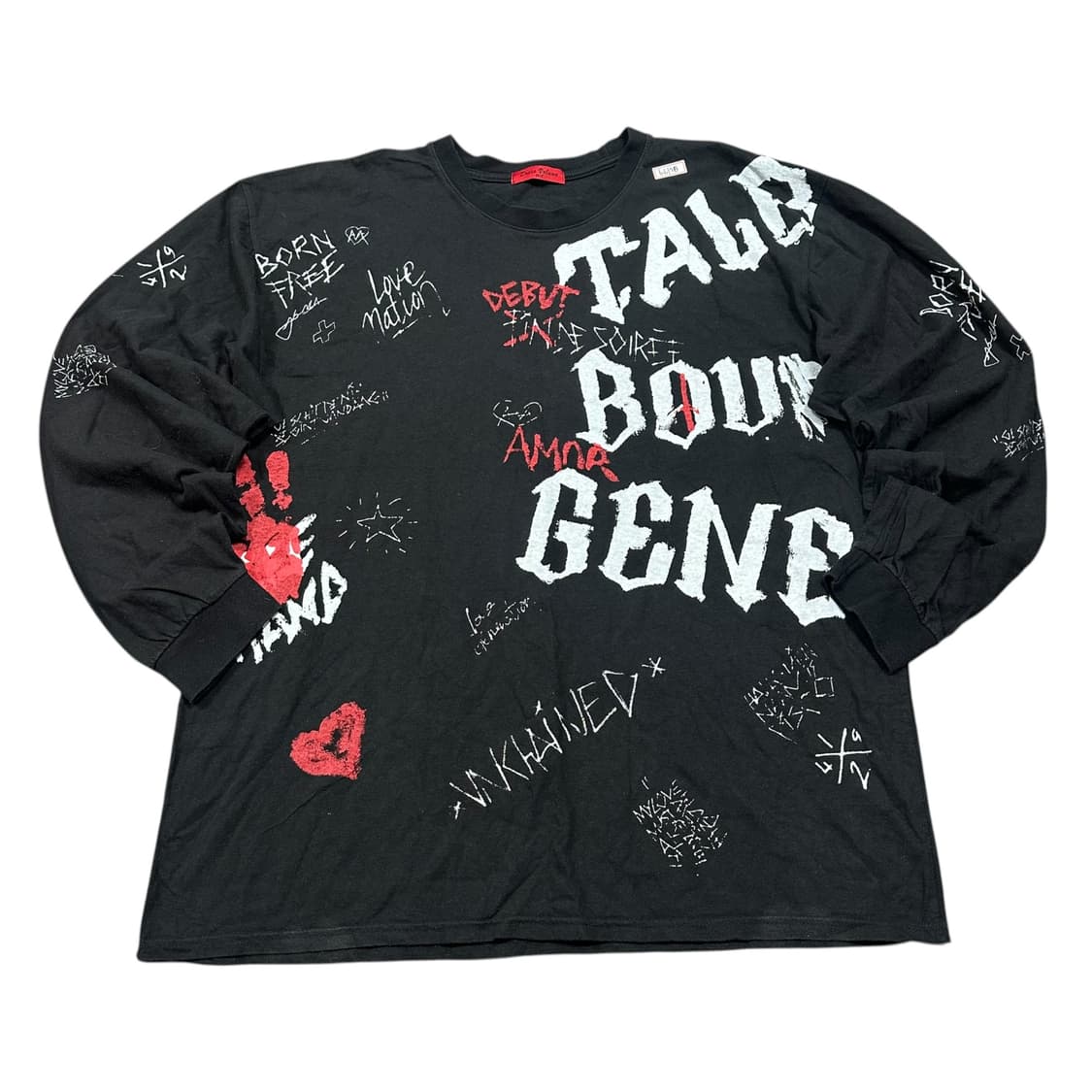 ✨ (만원 빈티지) 빈티지 Y2K 스트릿 블랙 롱슬리브 상품이미지1