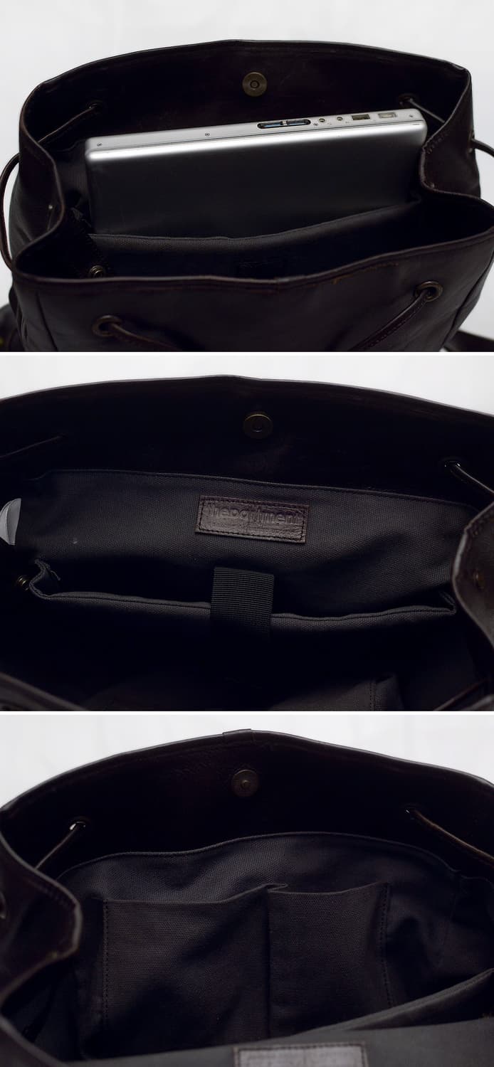 더파트먼트 풀그레인 올레더 아메리칸 클래식 백팩 상품이미지7