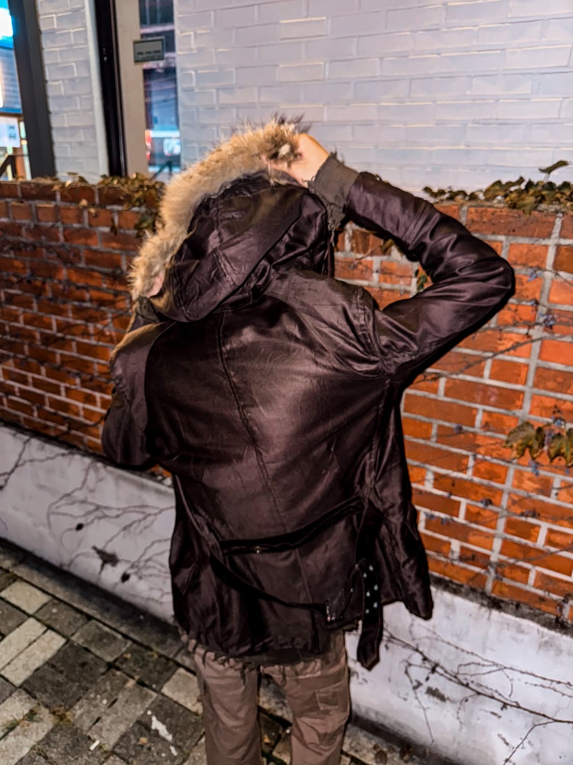 MEN’S BIGI – Fur Hooded Coat  상품이미지4