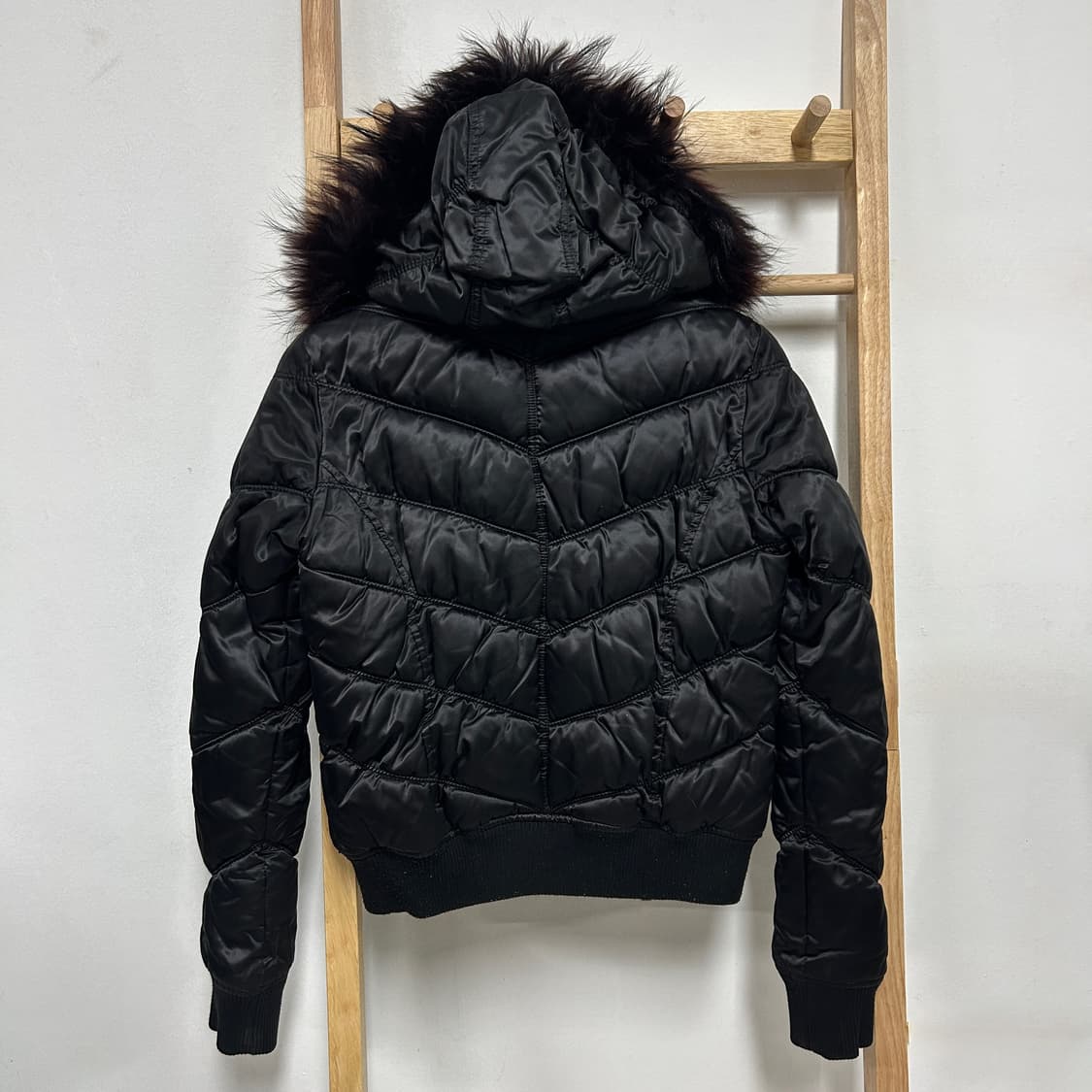 DOHC 후드 퍼 패딩 자켓 상품이미지4