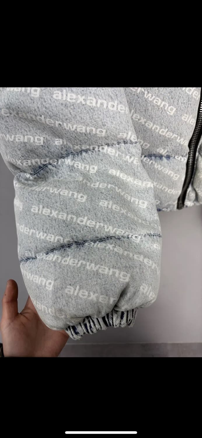 알렉산더왕 트롱프뢰유 데님 푸퍼 숏패딩 H2252 상품이미지4