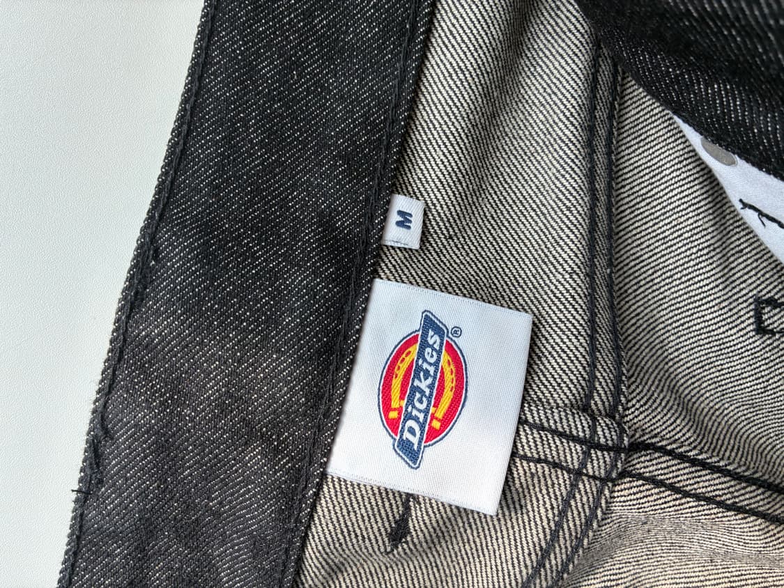 디키즈 리지드 와이드 데님 블랙 M 상품이미지2