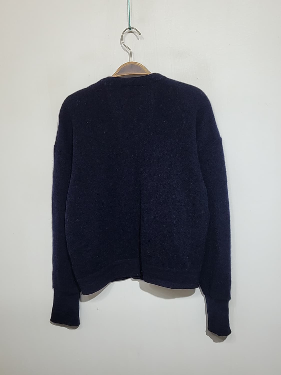 (100) 라코스테 가디건 네이비 알파카울 브이넥  상품이미지7