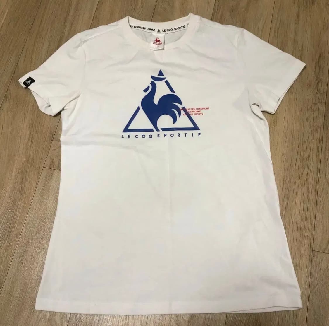 르꼬끄 여성용 PLAY YOUR ACE 베이직 빅로고 반팔티 상품이미지1