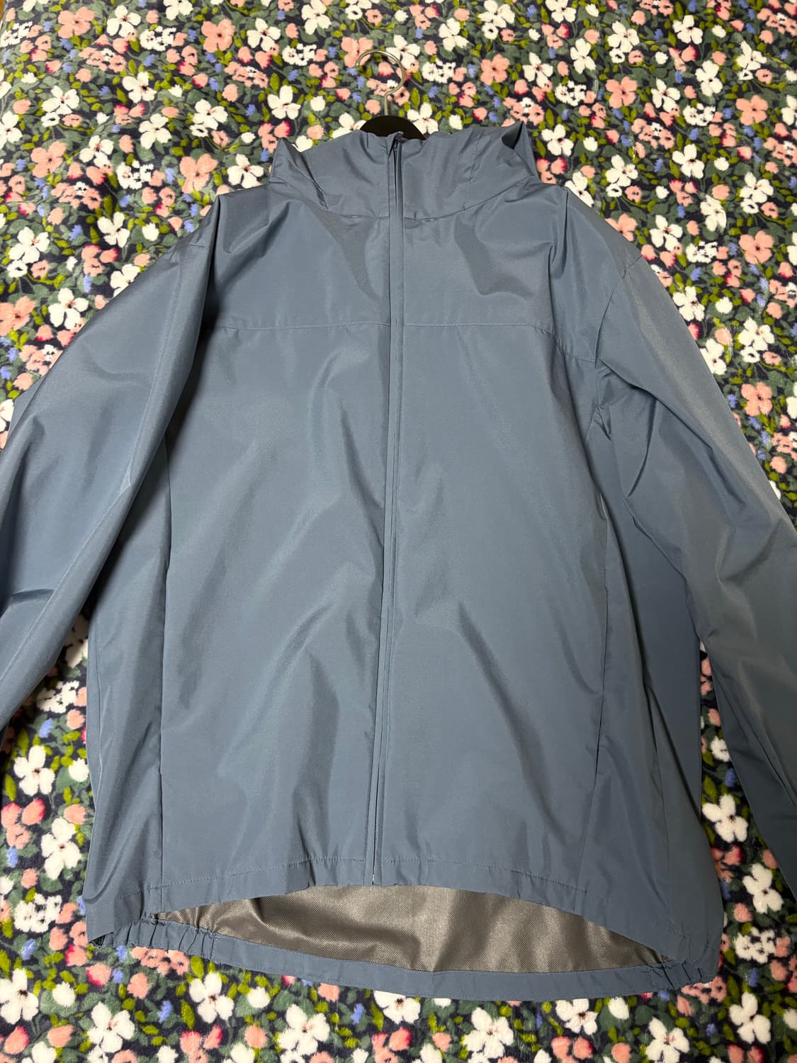 무인양품 바람막이 블루 상품이미지1