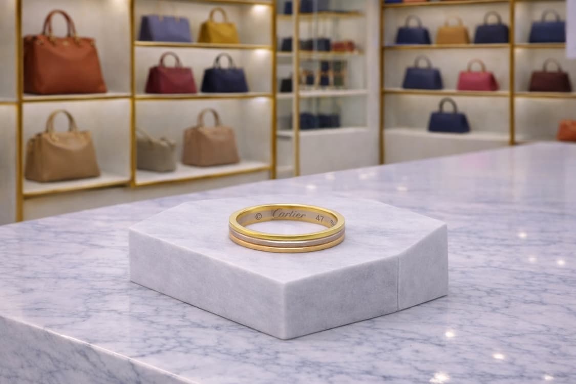 [A급] 까르띠에 방돔 루이 웨딩 링 판매합니다!!! 상품이미지1