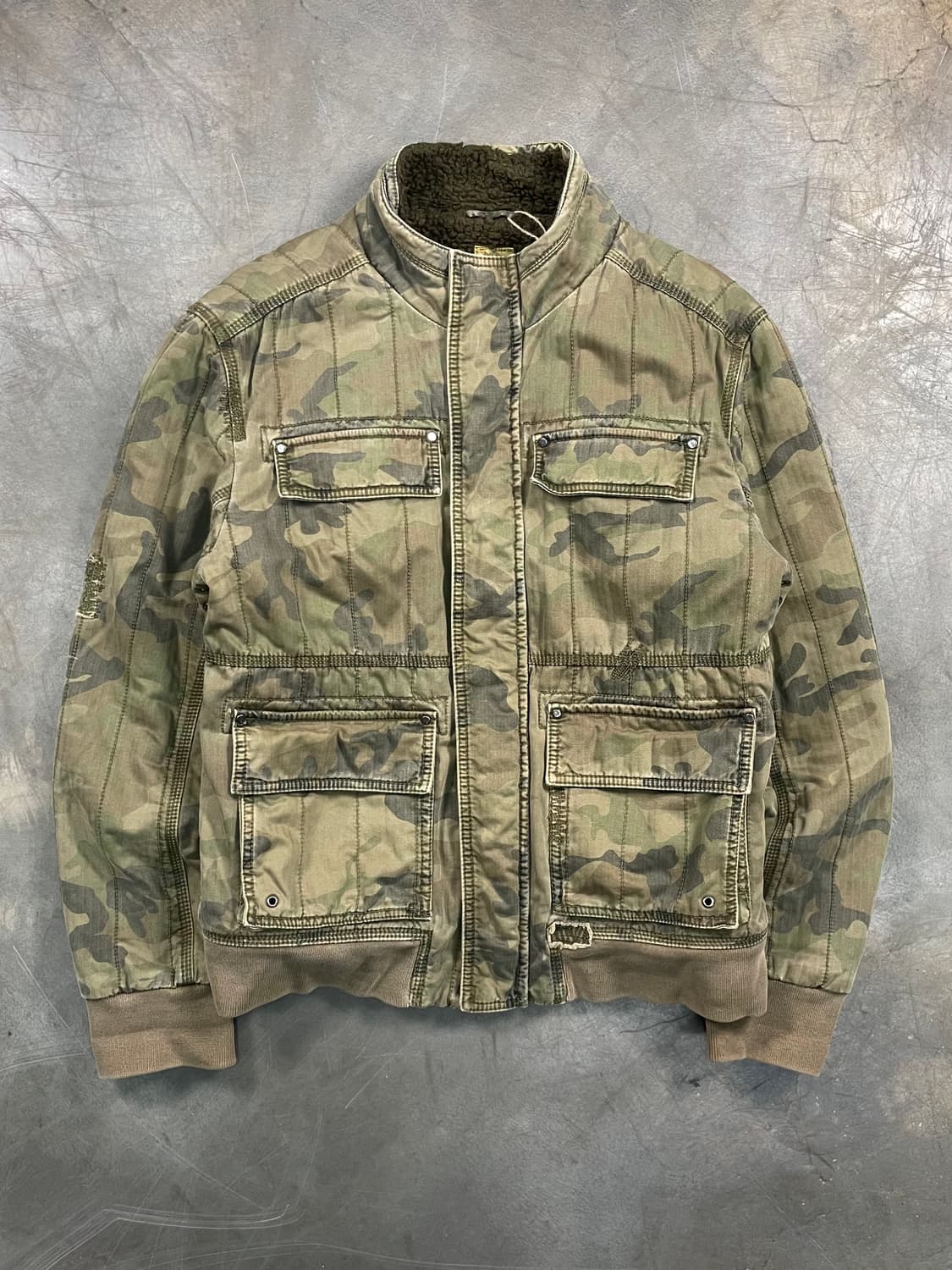 Triple5Soul 카모 쉐르파 자켓 상품이미지1