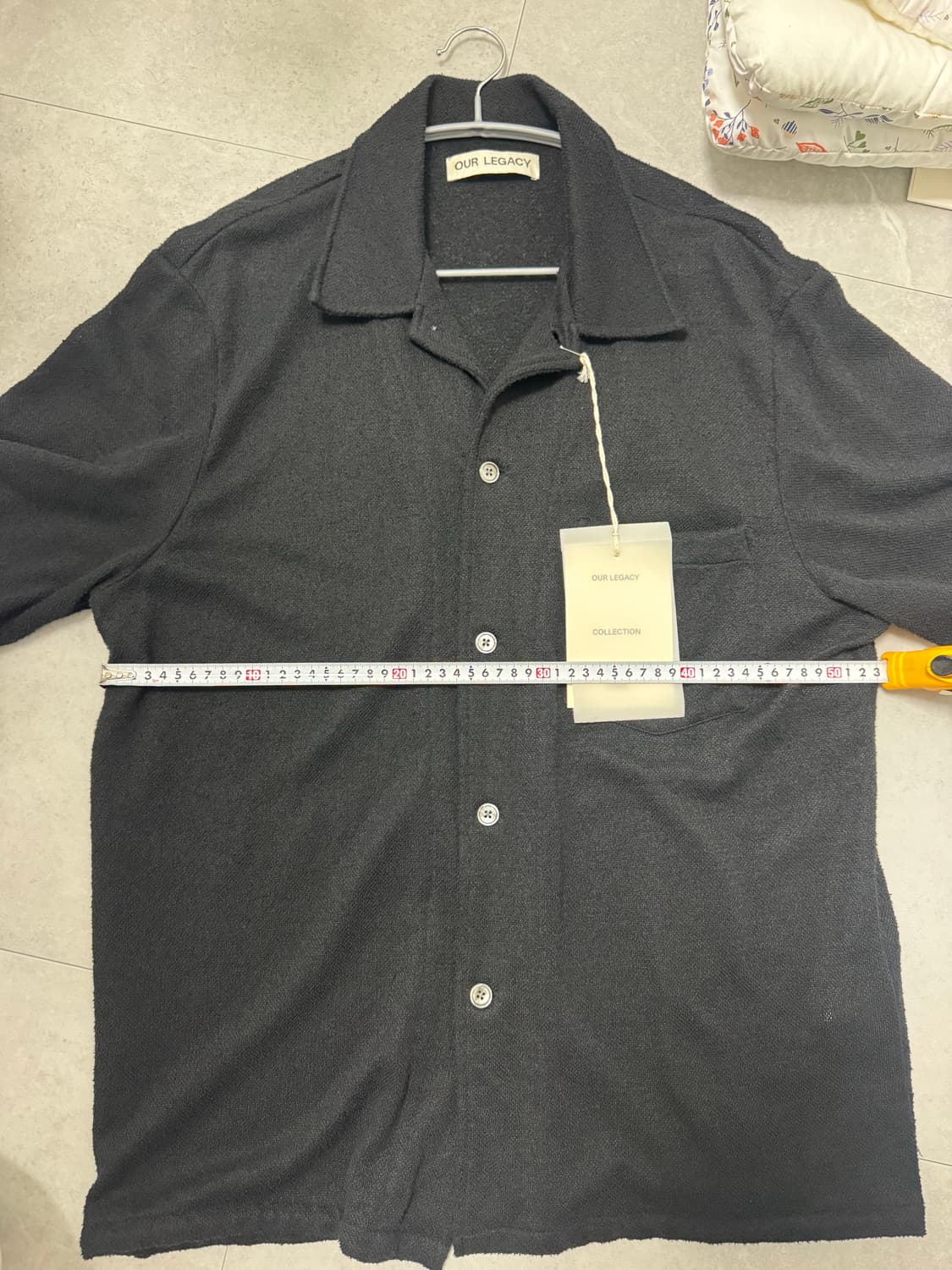 아워레가시 our legacy 블랙 셔츠 50 오라리 코모리 나이스네스 상품이미지10
