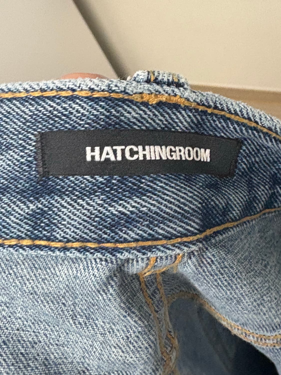 해칭룸 wrap jeans 상품이미지3