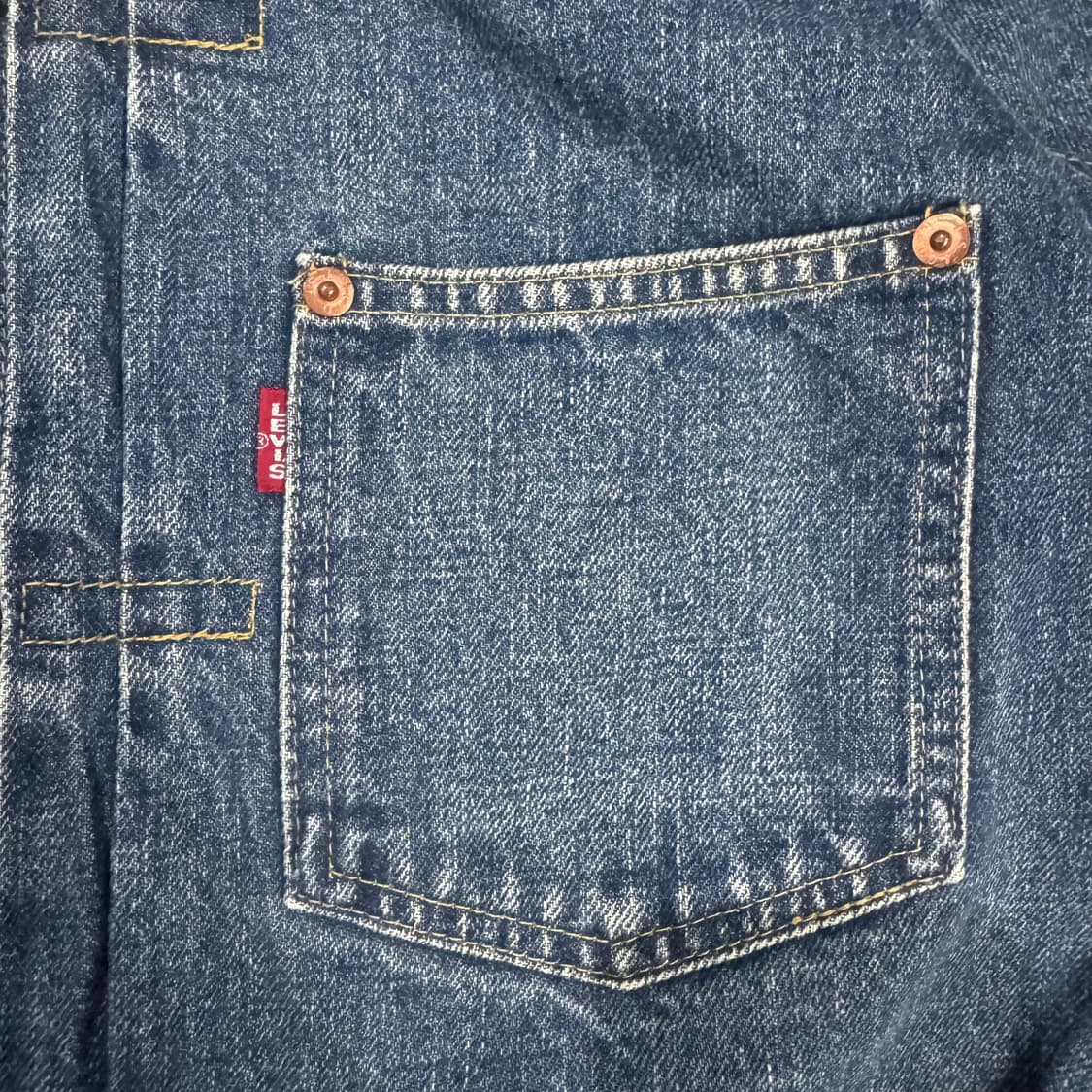 [M] 90s 리바이스 LVC 1세대 데님 자켓 상품이미지6