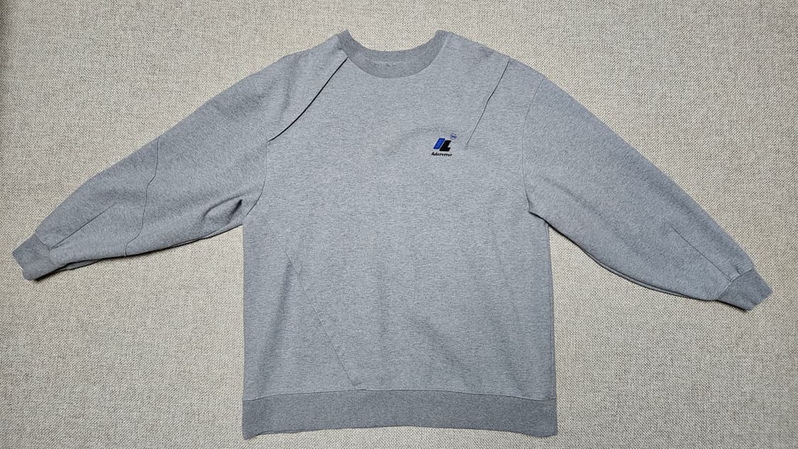 자라x아더에러 오버사이즈 스웻셔츠 그레이 상품이미지2