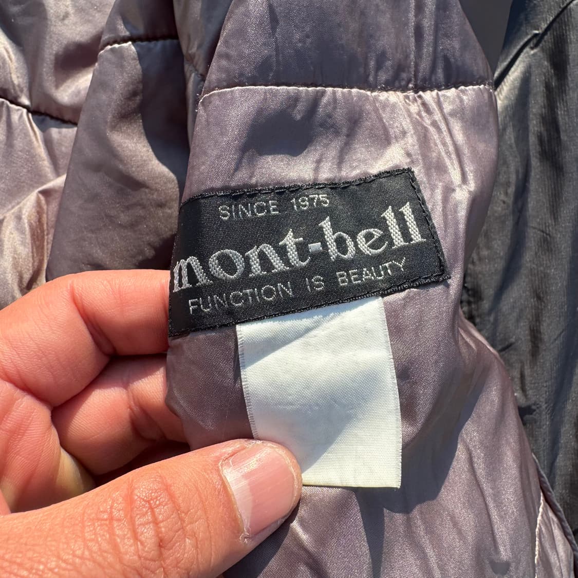 [M] Montbell 몽벨 경량 패딩 자켓 상품이미지9