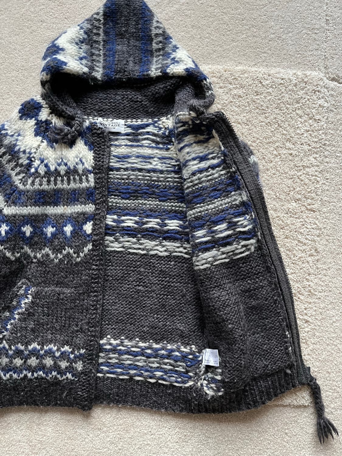 L.B-WORKS 코위찬 니트 후드 (95-103) 상품이미지7