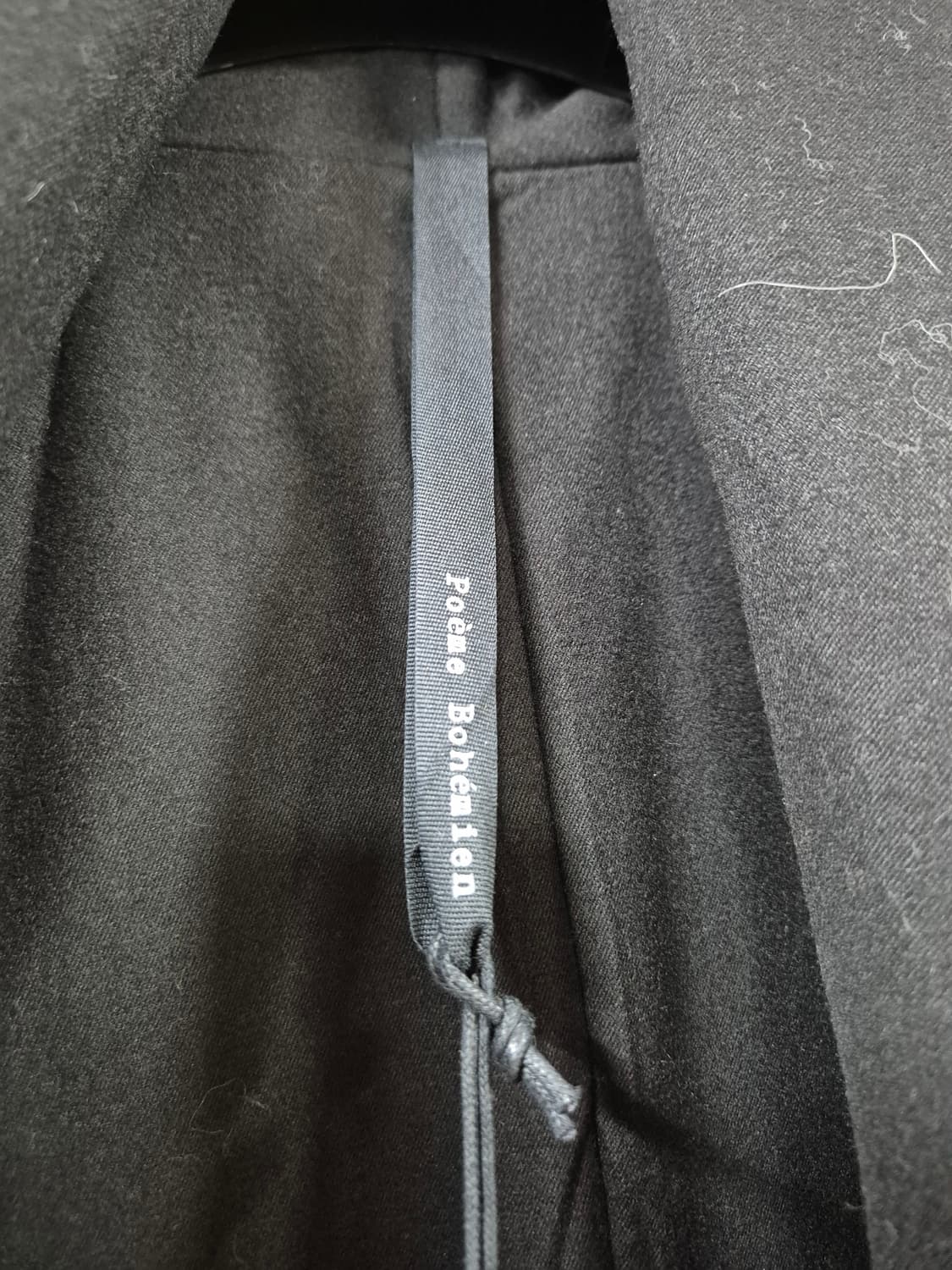 [새상품] 포엠 보헤미안 Poeme Bohemien 롱코트 50사이즈  상품이미지7