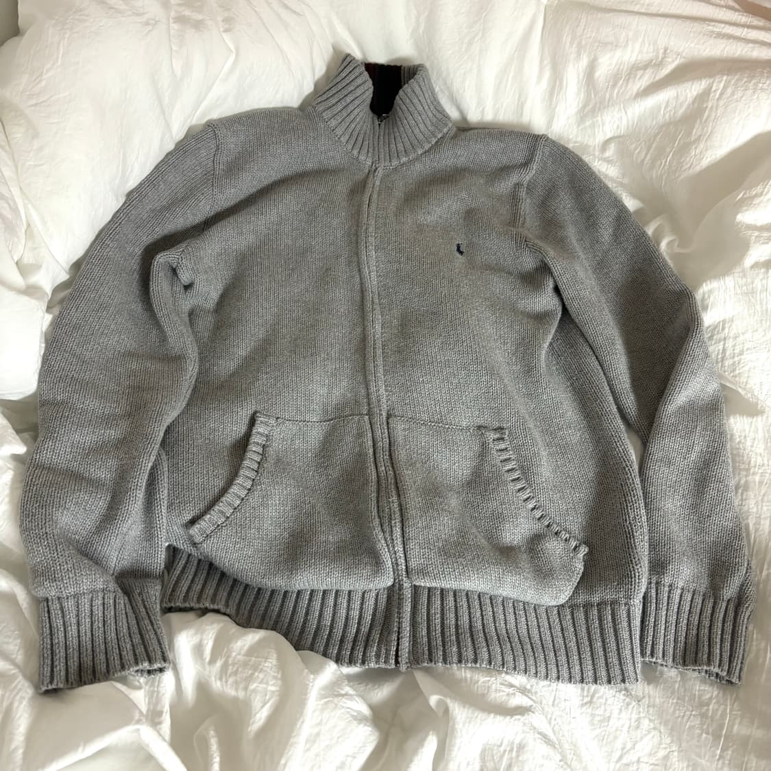 폴로 랄프로렌 니트 집업 상품이미지2