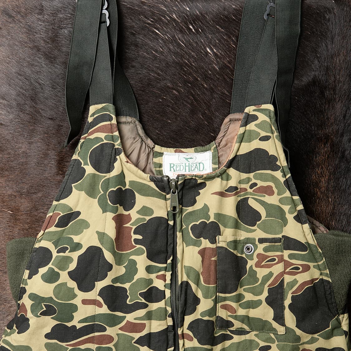 [36] 80s~ RED HEAD 덕헌터 카모 BIB 오버롤  상품이미지2