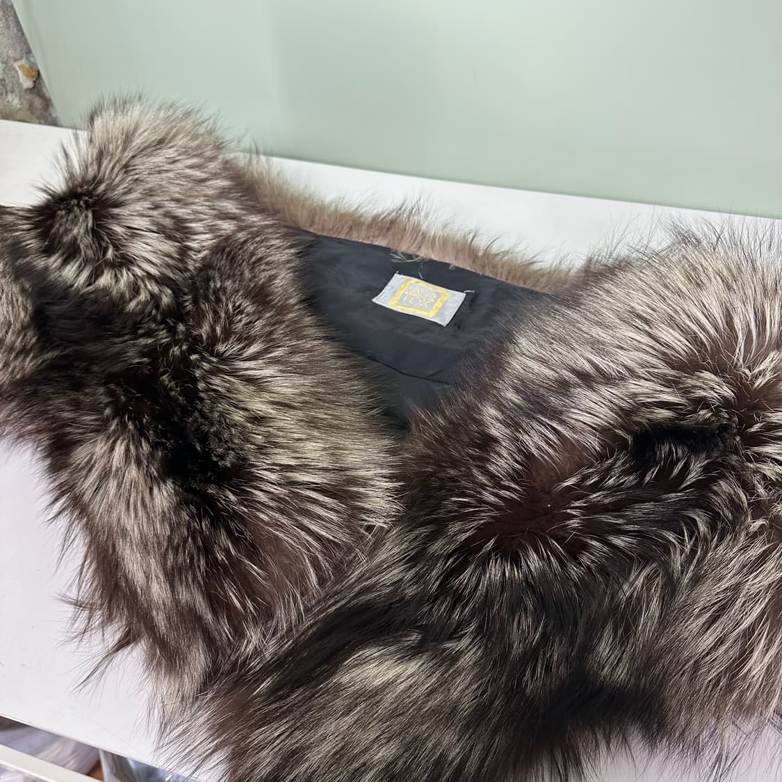 우먼OS 사가폭스 SAGAFOX 나염 폭스머플러 상품이미지1