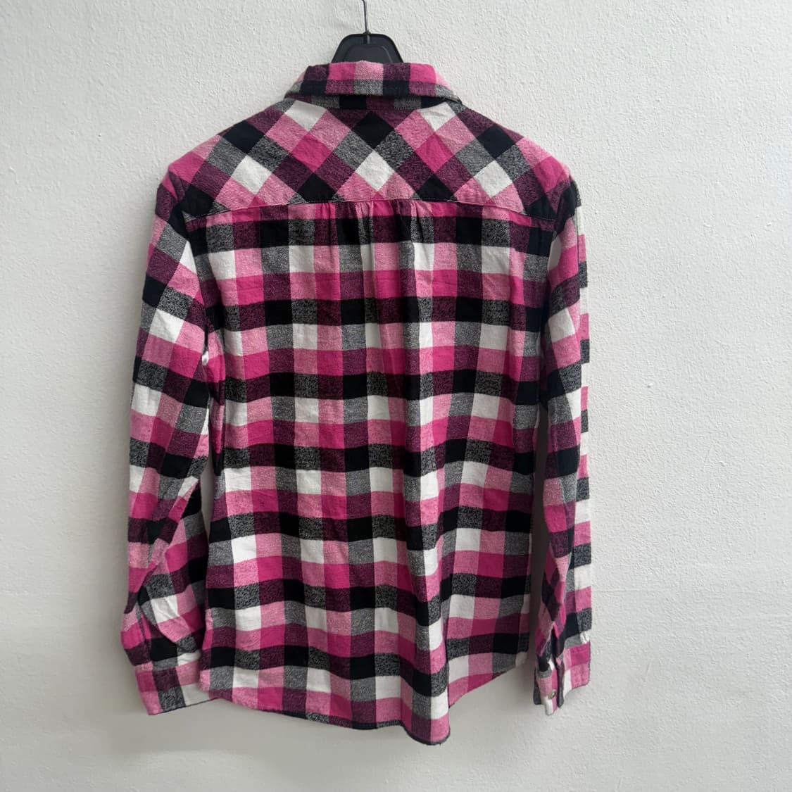 스웨덴(fjall raven)피엘라벤 아웃도어 플란넬 핑크 체크셔츠 L 상품이미지4