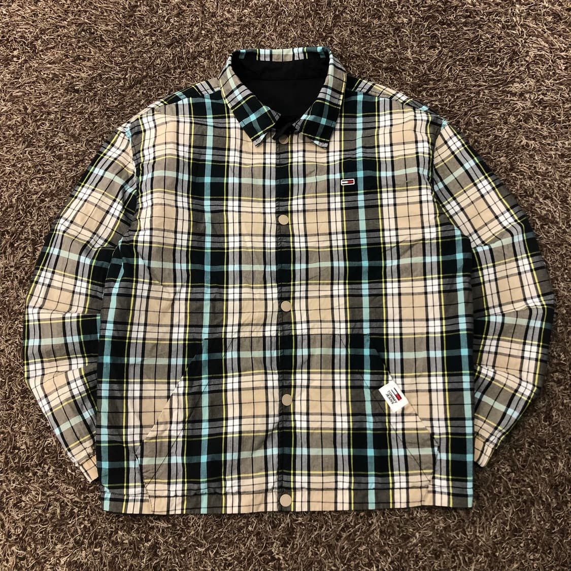 L 타미힐피거 리버시블 코치 자켓 상품이미지3