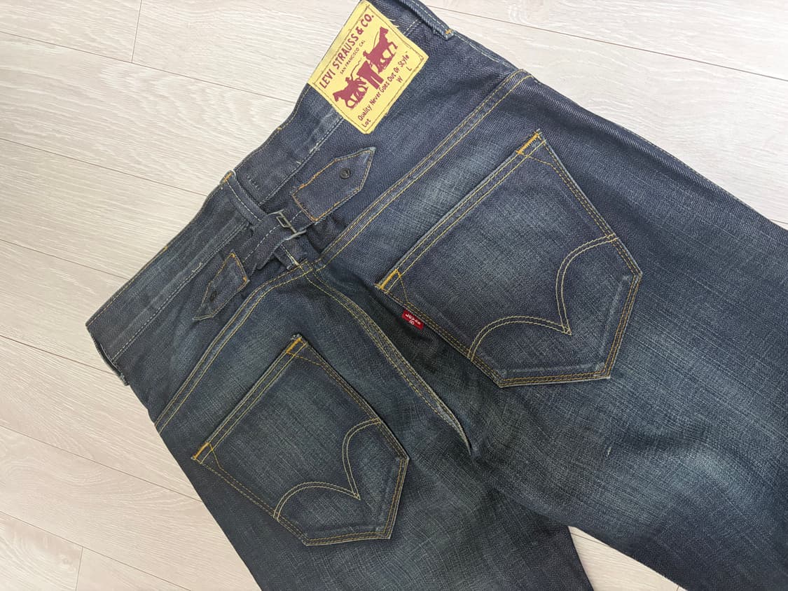 리바이스 503 Loose Fit 워싱 데님팬츠 32 상품이미지4